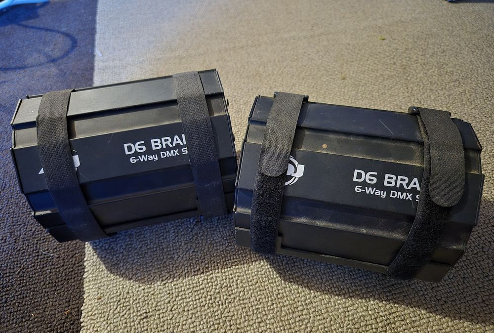 ADJ D6 Branch – Splitter DMX profesional 6 ieșiri – original