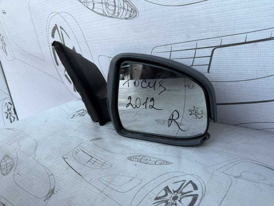 Oglindă Retrovizoare Dreapta Electrică 8 Pini Ford Focus 2171861 / BM51-17682-EF / [2010-2017] / (5D3)