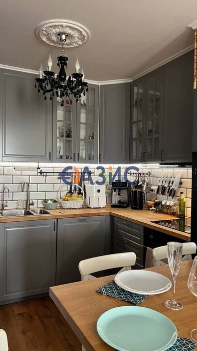 Апартамент с 2 спални в Несебър ж. к. Черно Море, Без такса поддръжка,