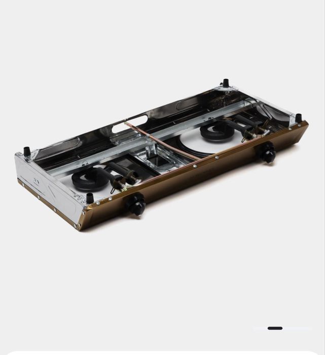 Плита газовая настолная, 2 камеры подсветка газ плита plita gaz plita