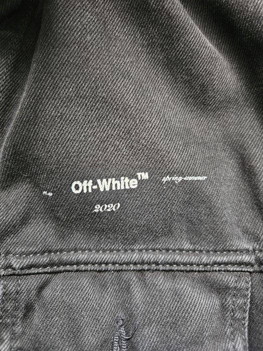 Geaca de blugi originala Off-withe