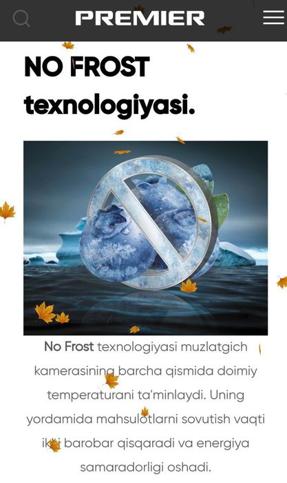 PRM 410 madel Sensr No Frost