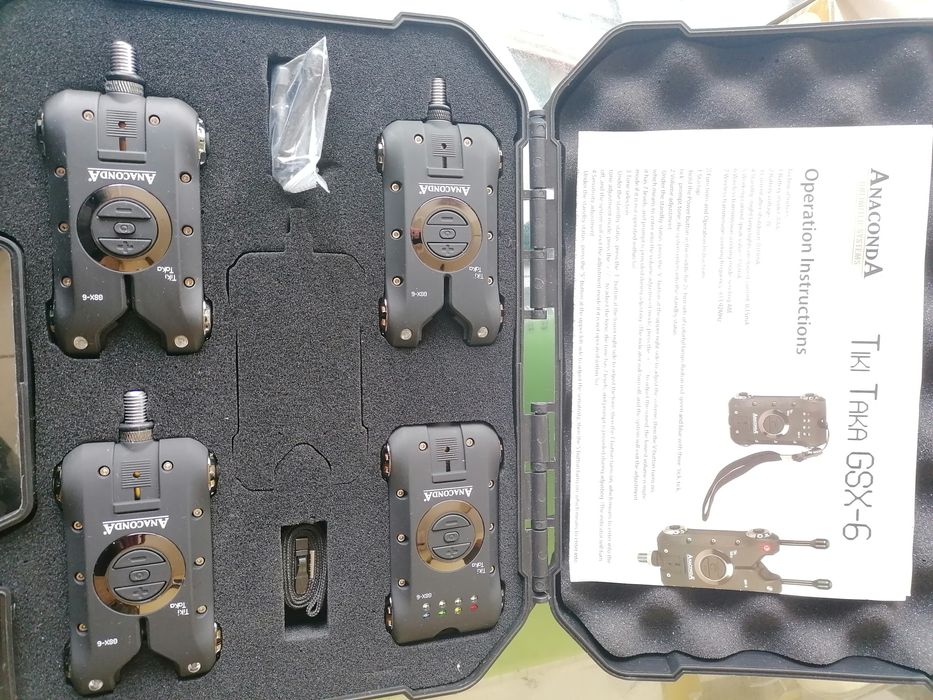 Avertizori Anaconda  Tiki Taka GSX - 6 set 3+ 1 multicolor