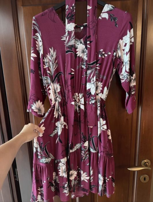 Rochie de zi cu flori