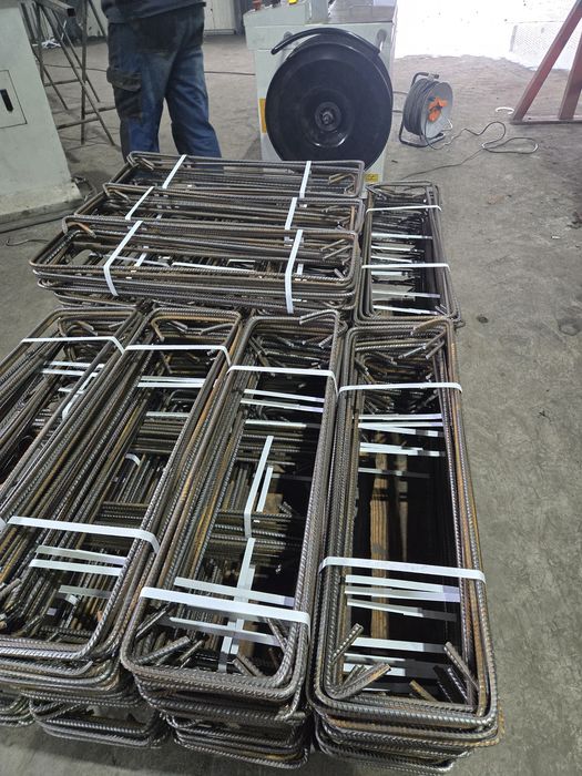 Otel beton fasonat, carcase sudate