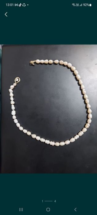 Жемчужины бусы нат