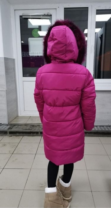 Пальто зимнее на девочку 5-6 лет