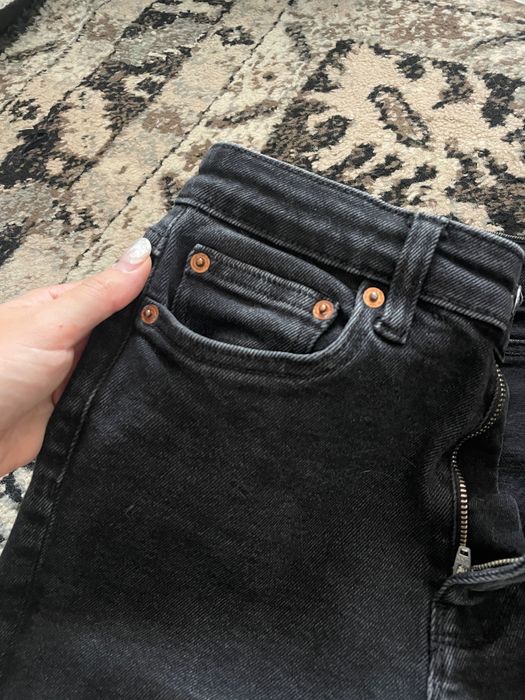 Blugi negri skinny zara mărime 32