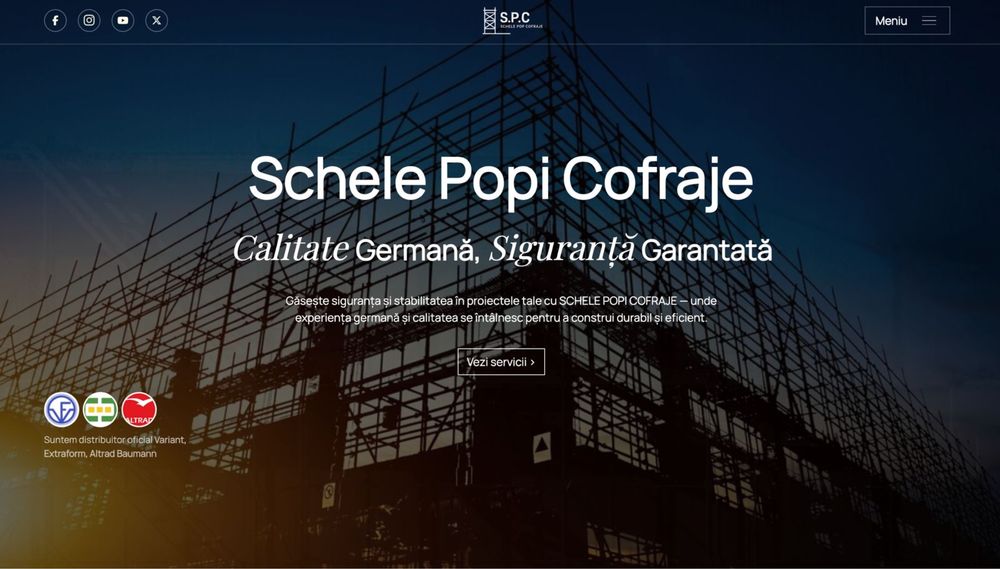 Site profesional avantajos - creare site prezentare / blog / firma / site srl / site pfa / showroom / business / afaceri / cluj bucuresti oradea arad