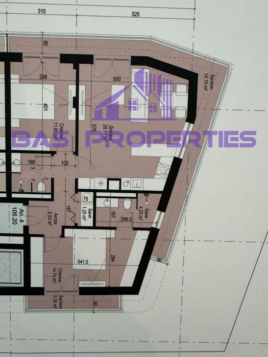 3-стаен Апартамент в Горна баня, София - Ново Строителство