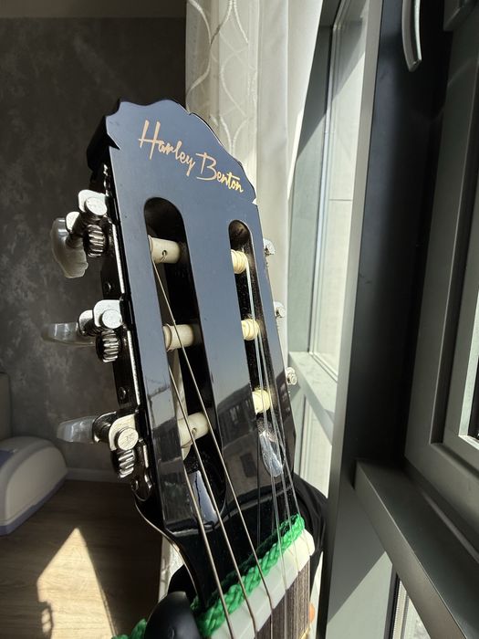 Классическая гитара Harley Benton CG-200 Black