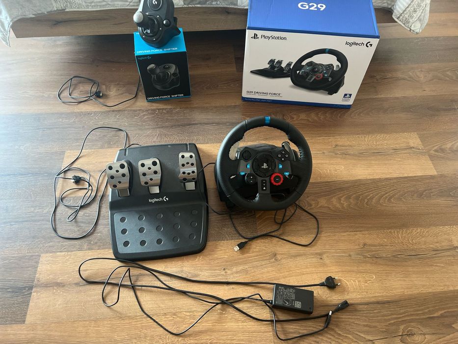 Volan G29(ps4,ps5)+Schimbător