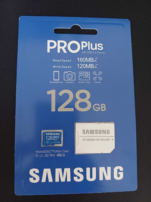 Card MicroSD Samsung PRO Plus 128 GB
