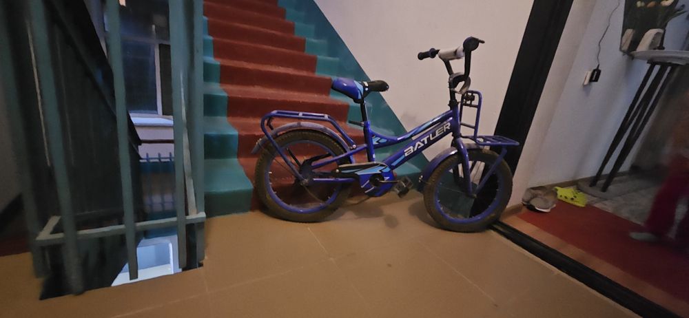 Велосипед для детей 16дюйм, для 5-8лет