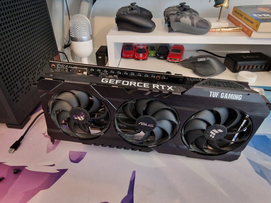 Placa video ASUS TUF Gaming GeForce® RTX™ 3060 Ti OC, 8GB GDDR6, 256-bit
