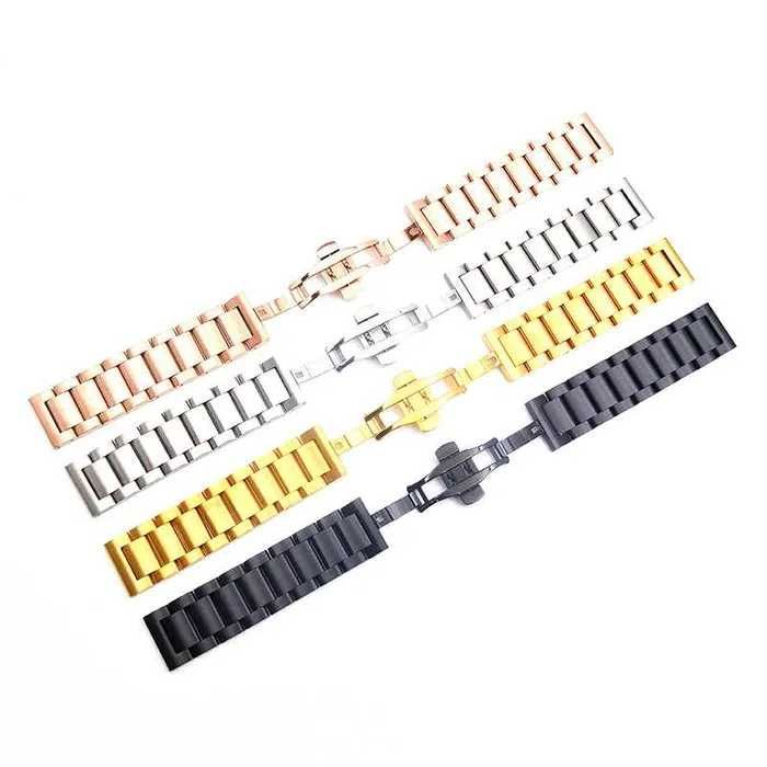Bratari metalice cu deployant pentru ceas