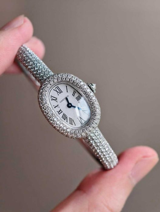 cartier baignoire пълен диамант
