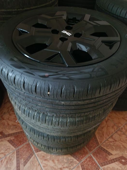 Jante aliaj 4x100 r16 anvelope 195 55 16 Dacia