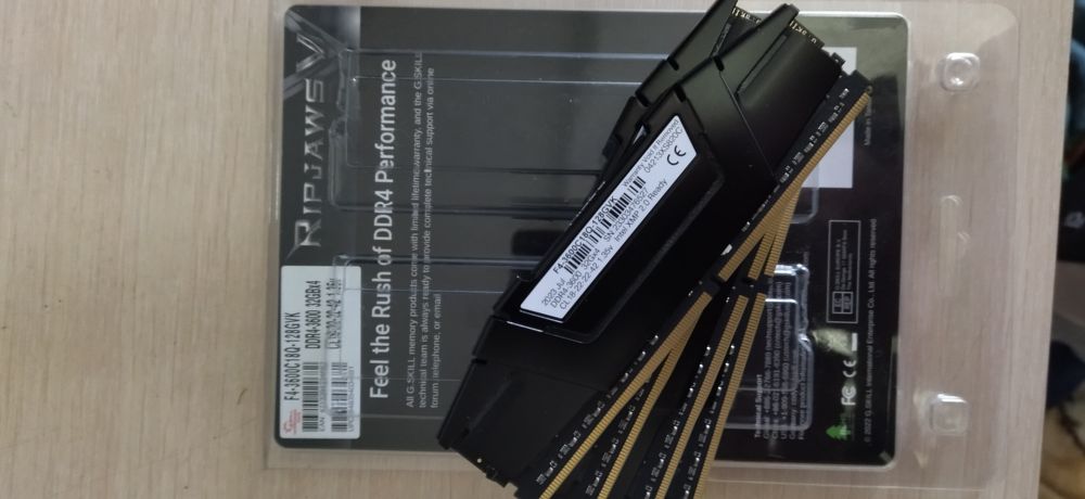 DDR4 128gb 3600 kit G.skill ripjaw