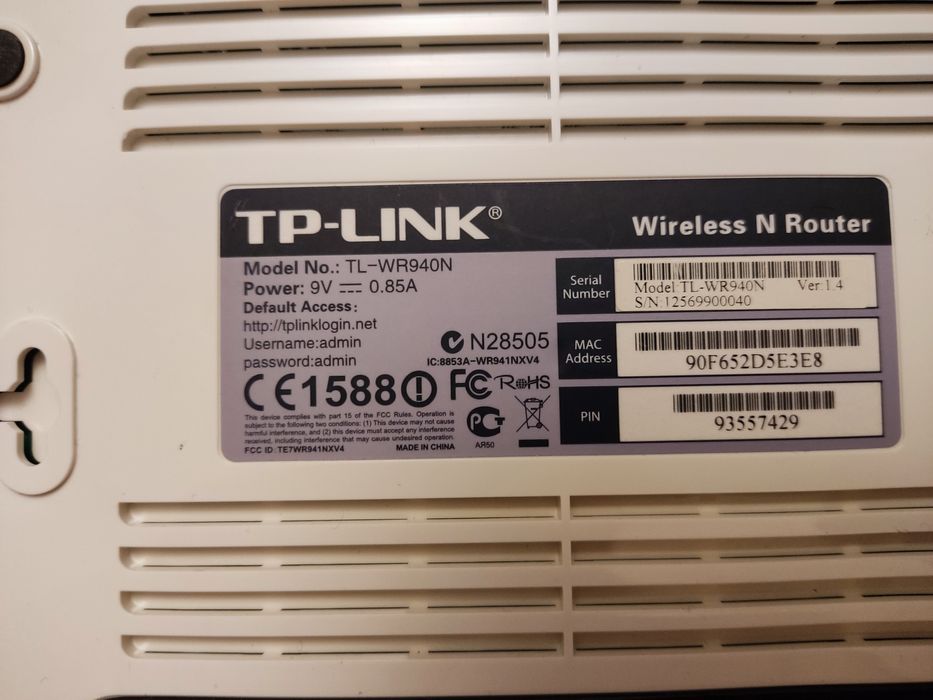 WiFi router TP-LINK 940/941 Б/У
