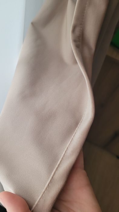 Vand draperii catifea bej