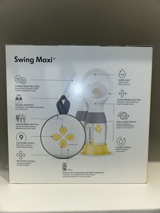 Молокоотсос Medela Swing Maxi Double electric brest pump