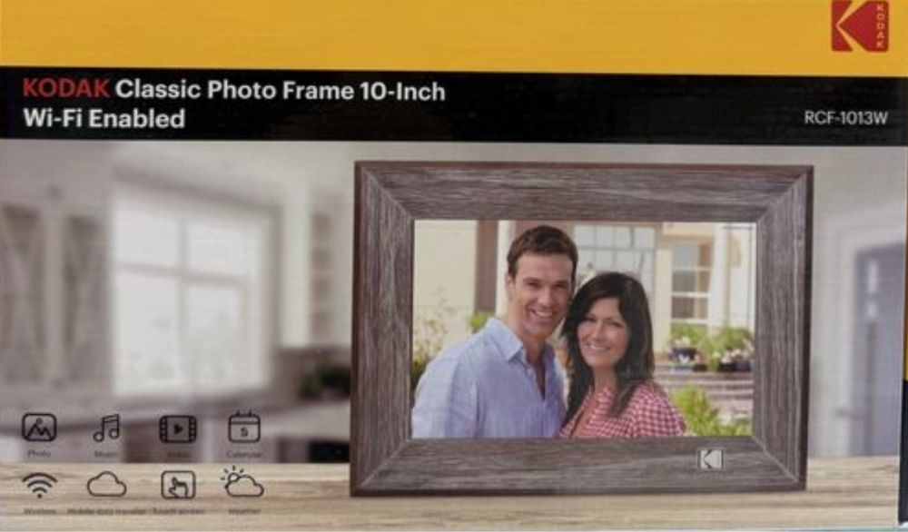 Цифровая фоторамка Kodak 10.1 дюм IPS екран сенсор Wifi