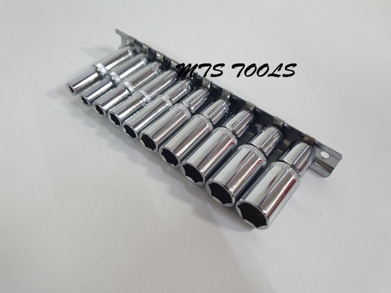 Set chei tubulare lungi 1/4 10 piese