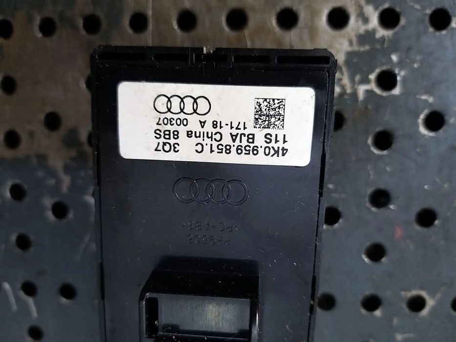 Bloc butoane geamuri electrice stanga fata audi a6 c8 4k 4k0959851c