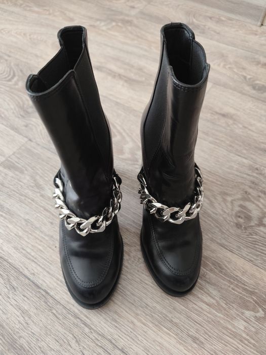 Ботильоны, кожаные, италия