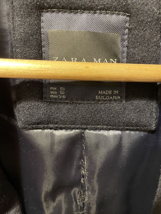 Palton lână Zara