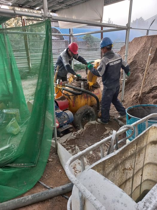 Полусухой стяжка