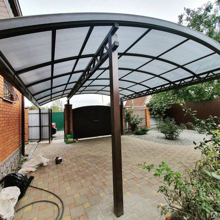 Готовый навес для авто