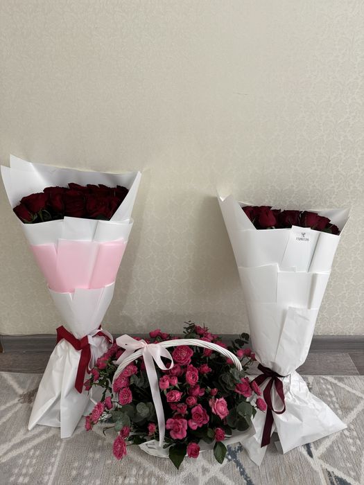 Продам свежие букеты