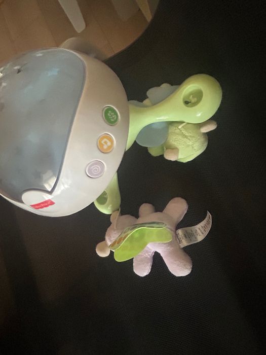 Fisher Price Музикална въртележка - проектор 3 в1 BUTTERFLY DREAMS 0м+