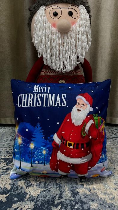 Новогодние подушки