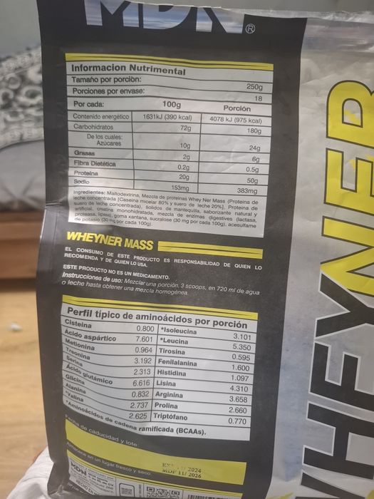 Protein Gainer sotilad