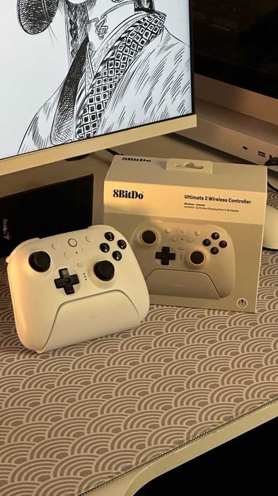 8BitDo Ultimate 2, Белый Беспроводной Геймпад