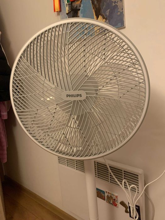 Вентилатор PHILIPS CX2550/00 45.0 W, 19 dB, таймер, бял