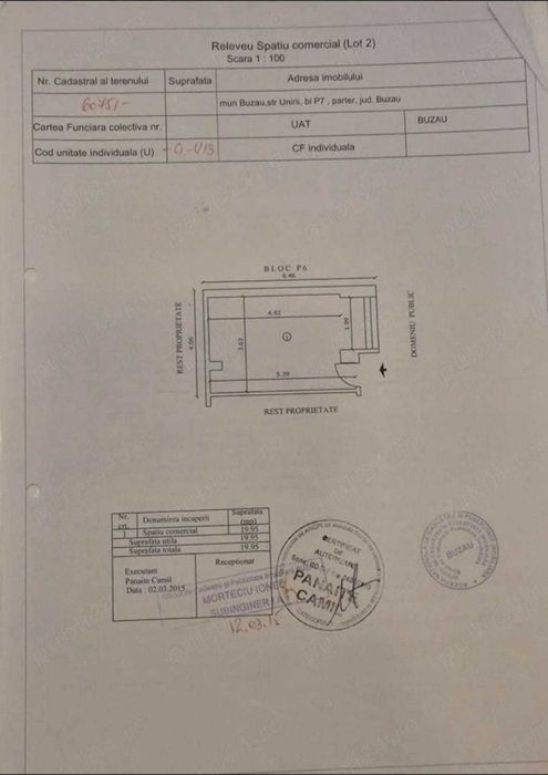 Vand spatiu comercial Unirii Sud