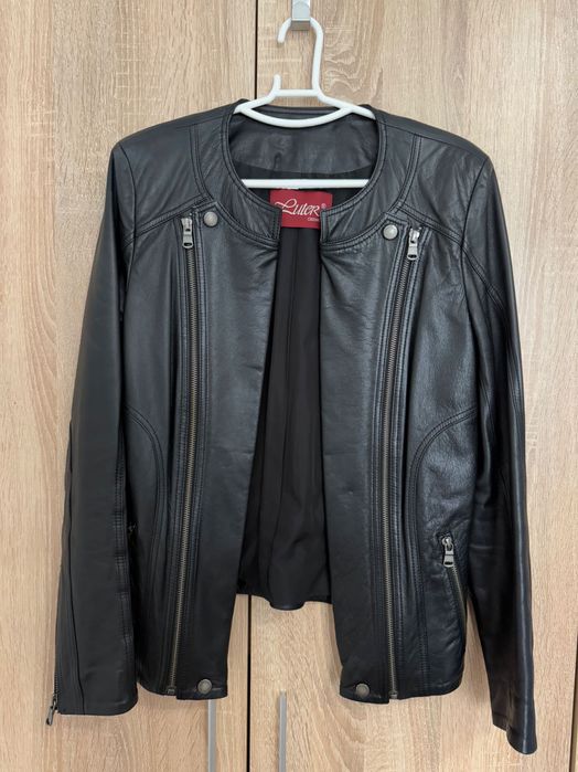 Дамско яке от евстествена агнешка кожа Лутер/Luter