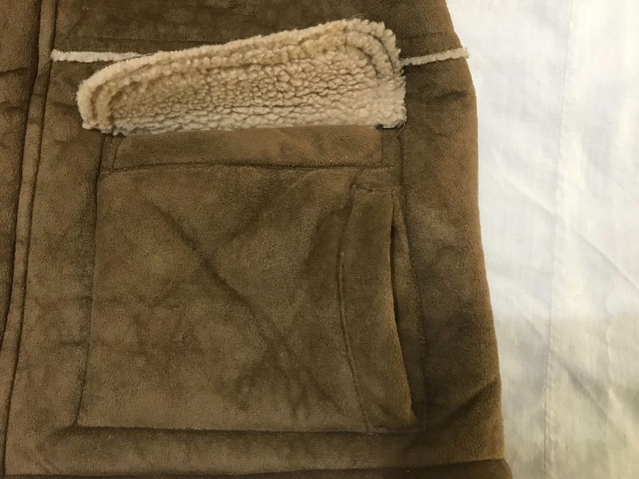 Детская куртка дубленка