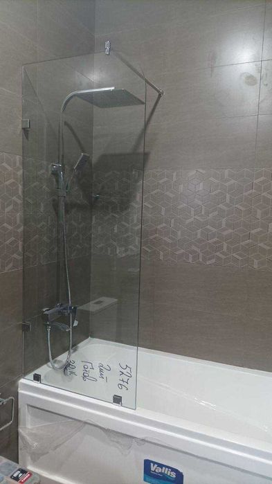 Ваннное закалённое стекло – vanna xonasi uchun temperlangan shisha