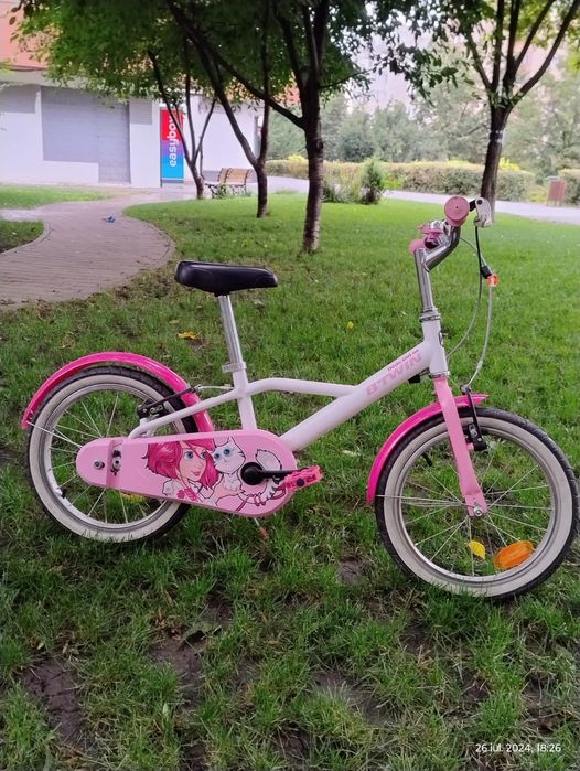 Bcicleta pentru fetite, roz