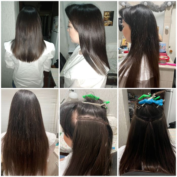 Микрокапсульное наращивание волос