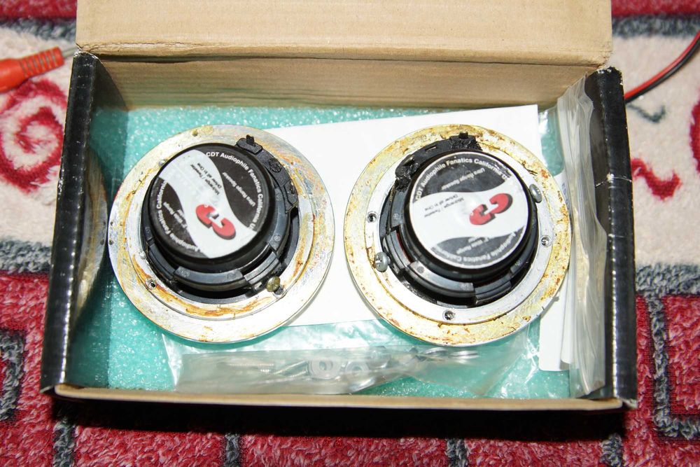 Средне-высокочастотная акустика
CDT Audio ES-02bl