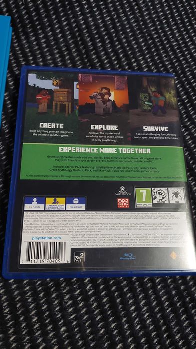 Видеоигра и Книга Minecraft-комплект