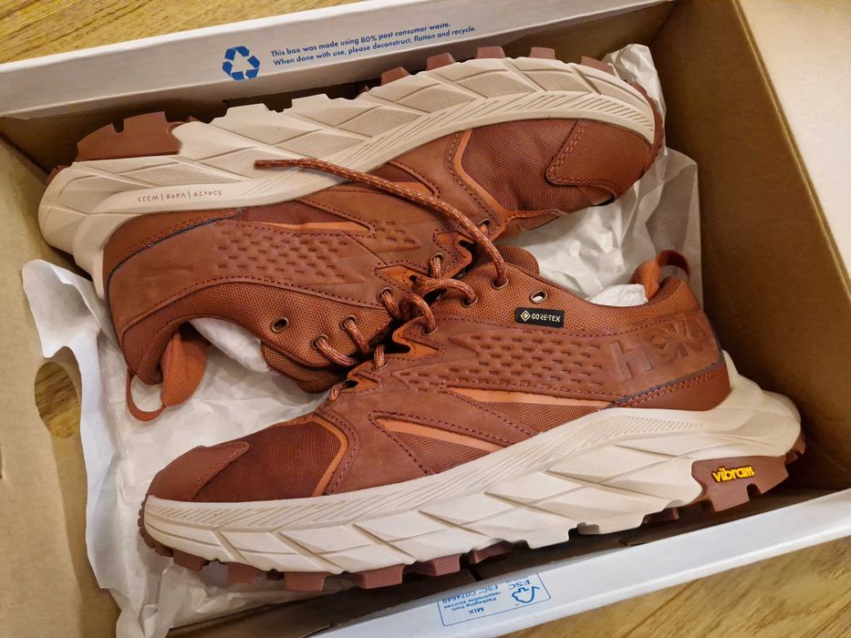 HOKA Goretex trail, semi ghete, mas 41-42, asics, dynafit, on