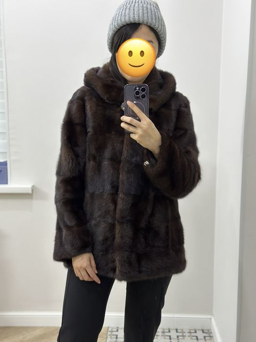 Норковая шуба 42-44 размер