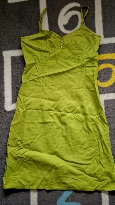 Rochie din in,  frumoasă